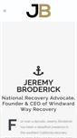 Mobile Screenshot of jbroderick.com